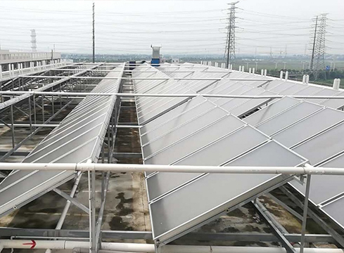 金沙js93252热能科技（杏坛）员工宿舍楼太阳能热水工程